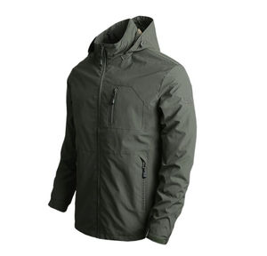 Veste coupe-vent pour homme à prix imbattable, séchage rapide, fermeture éclair, légère, vente en gros, logo personnalisé, veste coupe-vent pour homme - Product Image 4