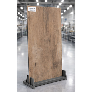 Baldosas de Porcelana Robelo Marrón 600x1200mm con Aspecto de Madera, Acabado Mate Antideslizante para Dormitorio, Sala de Estar, Pasillo y Taller de Lujo - Product Image 1