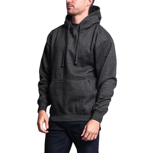 Sweat à capuche décontracté pour homme avec un design moderne, poche avant de style pull en coton mélangé respirant, parfait pour un usage quotidien décontracté - Product Image 4