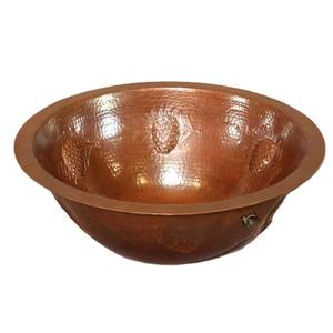 New Selling Copper <b>Foot</b> Spa Massage Bowl High Quality Modern Round Design Copper Spa <b>Foot</b> <b>Rest</b> Bowl - Product Image 2