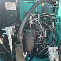 Excavatrice sur chenilles Kobelco SK75-8, 7,5 tonnes, compacte, hydraulique, d'occasion, pour travaux de construction, aménagement paysager et terrassement