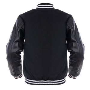 Veste universitaire de qualité supérieure Matériau véritable pour manches en cuir Veste universitaire pour hommes quantité minimale de commande bas Vestes universitaires à bas prix pour hommes - Product Image 3