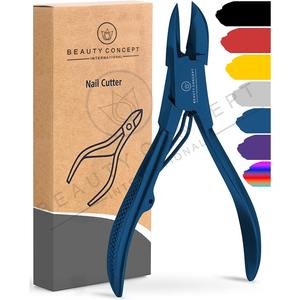 Coupe-cuticules à mâchoires complètes Coupe-cuticules Coupe-ongles Dissolvant de cuticules Pédicure Manucure Outils de manucure Outils pour ongles écologiques - Product Image 2