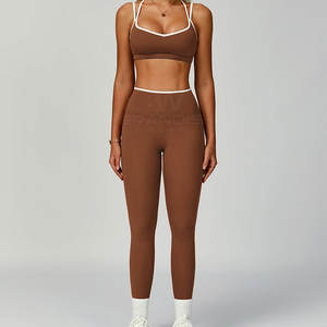 OEM Service Low MOQ Gym Wear Yoga Set For Women Top Selling <b>Tight</b> Fitness Wear Breathable Women Yoga Set - Product Image 1