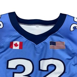 Fábrica para niños Fan Football UNIFORM Jerseys Equipos College 12 Panel American Football Jersey - Product Image 2