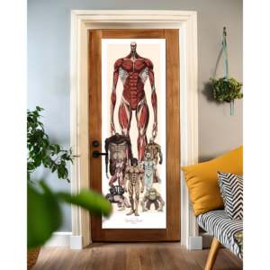 โปสเตอร์อนิเมะ Attack on Titan โปสเตอร์ติดประตู - Product Image 1