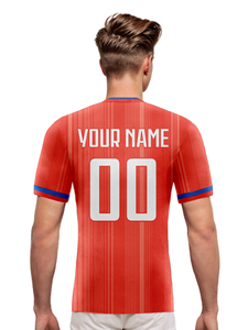 Camiseta de fútbol de Chile personalizada, chaleco de estilo Retro, camiseta de fútbol juvenil personalizada para hombres y mujeres con nombre y número, regalos para los amantes de los fanáticos - Product Image 3