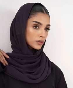 ชุดอบายะห์มุสลิมแบบเรียบง่าย Loriya Dubai รุ่นปี 2025 สำหรับผู้หญิง ชุดฤดูร้อน ปักลายด้านหน้า พร้อมฮิญาบ 2 ชิ้น ผ้าโพลีเอสเตอร์/คอตตอน ทรงเอไลน์ - Product Image 4