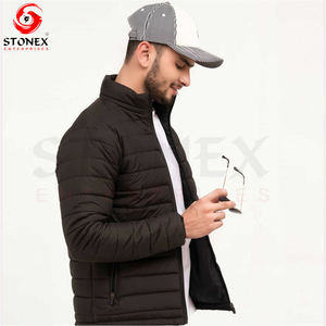 Chaqueta acolchada de última calidad para hombre, chaqueta acolchada resistente al agua, chaqueta acolchada cálida de invierno - Product Image 2