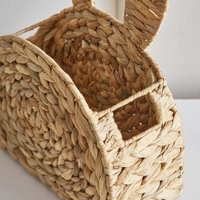 Nouveau panier pour animaux de pépinière en jacinthe d'eau fabriqué au Vietnam