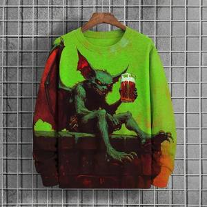 เสื้อกันหนาวผ้าฝ้าย/โพลีเอสเตอร์สำหรับผู้ชายเสื้อฮู้ดสวมหัวมีฮู้ดโอเวอร์ไซส์แขนยาวผ้าคอตตอนเป็นมิตรต่อสิ่งแวดล้อมสำหรับฤดูหนาว - Product Image 4