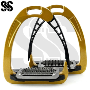 Estribos de Seguridad de Alta Resistencia para Caballos, Antideslizantes, Ligeros, de Aluminio, SHER SONS SPORTS SSS-SS-3710 para Uso Ecuestre, Opciones Personalizadas - Product Image 5