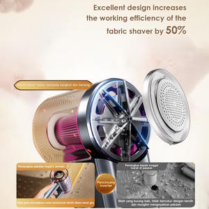 Removedor de Pelusas Eléctrico <span class=keywords><strong>Dr</strong></span> Flash, Potente Afeitadora de Telas Recargable, Eliminación Efectiva de Pelusas para Ropa y Prendas de Invierno - Product Image 3