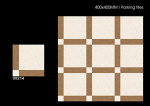 Mejor precio y calidad 400x400mm Baldosas de estacionamiento de porcelana resistente Superficie de larga duración antideslizante para exteriores - Product Image 5