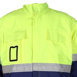 Prix ajustable Veste haute visibilité pour homme Veste anti-rides haute qualité, respirante et légère, haute visibilité pour homme entièrement personnalisée - Product Image 5