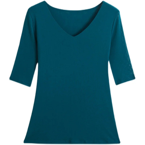 เสื้อยืดโอเวอร์ไซส์ทรงบ็อกซี่แบบครอปสำหรับผู้ชาย ผ้าฝ้าย/โพลีเอสเตอร์ 100% ป้องกันการหดตัว ดีไซน์และโลโก้สั่งทำได้ พิมพ์ลายตามสั่ง สีตามสั่ง - Product Image 4