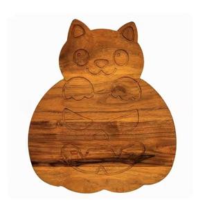 Tabla de cortar de madera Natural de calidad de exportación, diseño atemporal para uso diario en la cocina y tablas decorativas de exhibición en la encimera - Product Image 4