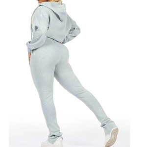 Conjunto Deportivo para Mujer con Cremallera, Cómodo y Transpirable, para Entrenamiento, Fitness, Correr y Uso Diario - Product Image 1