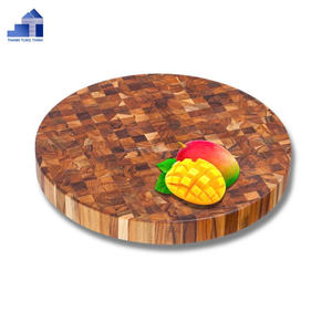 Superventas, tabla de cortar de alta calidad, madera de teca de grano final, madera de acacia hecha en Vietnam - Product Image 4