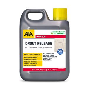 FILA Surface Care Solutions PRW200 Protecteur pré-couléage pour carreaux de pierre de carrière, hydrofuge, anti-collement de la coulis, nettoyage facile, scellant - Product Image 1