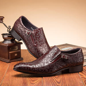 Classic Men's Leather Formal Business Shoes Cowhide Lace up Oxfords Durable Stitching for Daily Work Meeting Men's Leather Shoes - Product Image 3