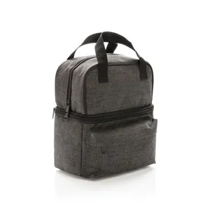 Custom 2-Compartment <b>Cooler</b> Bag for Merchandising Premium Quality Cool <b>Box</b> - Product Image 1