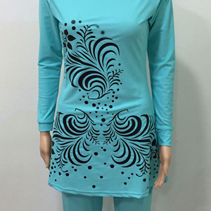 Conjunto de Traje de Baño Musulmán Modesto para Mujeres y Niñas, Traje de Baño Islámico Modesto para Mujeres, Burkinis Islámicos - Product Image 2