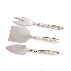 Stainless Steel Cheese Knife Set with Wooden Handle Handmade Royal-Inspired Cheese <b>Tools</b> Decorative Knife <b>Tools</b> - Product Image 5