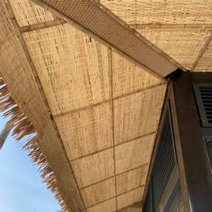 แผ่นไม้ไผ่ติดผนังสำหรับตกแต่งภายในลายไม้ไผ่แผ่นรองเพดานงานไม้วีเนียร์ - Product Image 6