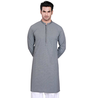 Shalwar pour hommes musulmans, design moderne personnalisé, à ouverture boutonnée, en viscose de haute qualité, infroissable et extensible, faible MOQ, vente chaude