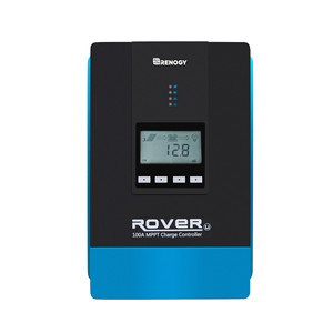 Contrôleur de charge solaire MPPT ROVER 100A avec écran LCD, 12V 24V 36V 48V, régulateur de batterie automatique pour système solaire - Product Image 1
