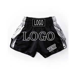 Shorts de Muay Thai personnalisés pour hommes, légers, dernier design, mi-longueur, anti-plis, solides, pour la boxe - Product Image 4