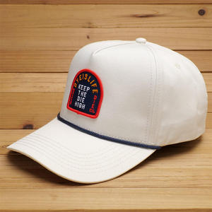 หมวกเบสบอลสำหรับเล่นกีฬาทำจากผ้าฝ้ายแท้5แผงแบบทั่วไปหมวกแก๊ปใช้ได้ทั้งชายและหญิง - Product Image 4