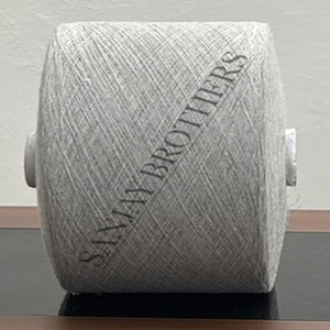 เส้นด้ายฝ้ายออร์แกนิก100% สำหรับทอผ้าแบบนำกลับมาใช้ใหม่งานตามสั่ง - Product Image 1