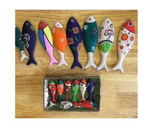 Oferta Especial: Peces de Madera Hechos en Vietnam, Coloridos, de Alta Calidad, Varias Opciones de Tamaño, Hermosos Peces de Madera, Venta al por Mayor - Product Image 6