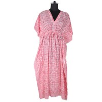 2025 diskon besar gaun ukuran Plus Kaftan panjang Batik Afrika pakaian wanita produsen KFCL017 Kimono katun India desainer
