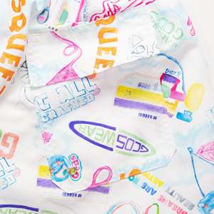   กางเกงว่ายน้ำลายสีน้ำสำหรับผู้หญิง - Product Image 3
