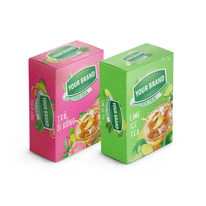 Échantillons gratuits poudre de boisson instantanée à la goyave arôme riche thé noir aux fruits de la passion 10 18 sachets par boîte thé confortable - Product Image 2