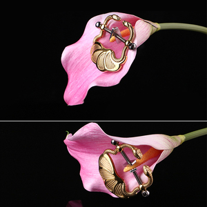 Pezón dorado al por mayor, joyería Sexy, abrazadera para pezón, esclavo BDSM, abrazadera para pezón sexual <span class=keywords><strong>de</strong></span> Metal, colgante <span class=keywords><strong>de</strong></span> cristal <span class=keywords><strong>de</strong></span> peso, productos privados femeninos - Product Image 4