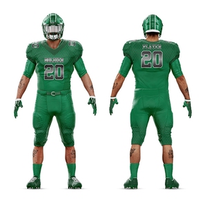 Ensembles d'uniformes de football américain personnalisés de qualité supérieure Vente en gros Fourniture d'usine Maillots et pantalons durables et confortables pour l'entraînement sportif - Product Image 2