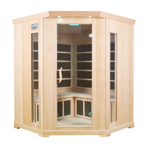 Différents types de pièce de sauna d'angle d'intérieur de vapeur sèche de chauffage infrarouge à vendre - Product Image 2