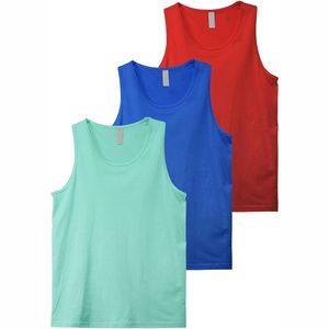 Camisetas sin Mangas para Hombre de Alta Calidad, 100% Poliéster, Ligeras, con Impresión Personalizada, Cuello en V, Secado Rápido, para Playa, 2026 - Product Image 3