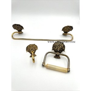 Porte-serviettes en papier de table en métal de qualité supérieure, personnalisé, décoratif, style ferme, pour cuisine, restaurant, argent - Product Image 4