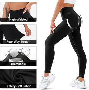 Mallas deportivas transpirables sin costuras de cintura alta para mujer con logotipo personalizado, ropa deportiva informal con diseño de tigre para entrenamiento - Product Image 5