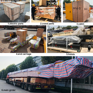 Pont roulant monopoutre de 5 tonnes de style européen pour la manutention de matériaux en atelier - Product Image 6