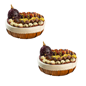 Meilleures ventes Bol en bois écologique Bol à chocolat décoratif Ramadan en gros à bas prix du Vietnam - Product Image 5