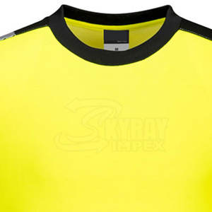 Camiseta única Cómoda Camiseta DE SEGURIDAD ajustada Ropa Camiseta DE SEGURIDAD Lisa informal Hecho en Pakistán - Product Image 4