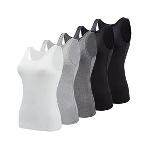 Camisolas Básicas para Mujer, sin Mangas, Transpirables, Informales, para Combinar, de Algodón/Poliéster, Personalizables - Product Image 4