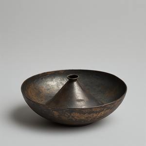 Vintage Brass Incense <b>Burner</b> with Antique Finish and Decorative Handcrafted Details for Aromatic Home Styling - Product Image 3