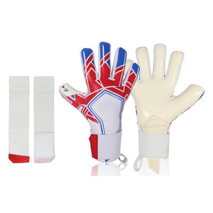 ถุงมือผู้รักษาประตูฟุตบอลแบบมืออาชีพถุงมือหนังสำหรับกลางแจ้งกันน้ำระบายอากาศได้ดีสำหรับเด็กผู้ใหญ่ - Product Image 2